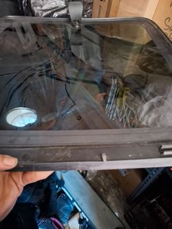 Rear passenger window 01 silverado
