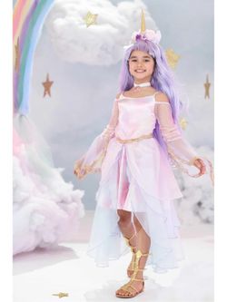 Unicorn costume size 8