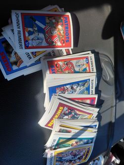 Vintage NFL Football Trading Cards Lot
