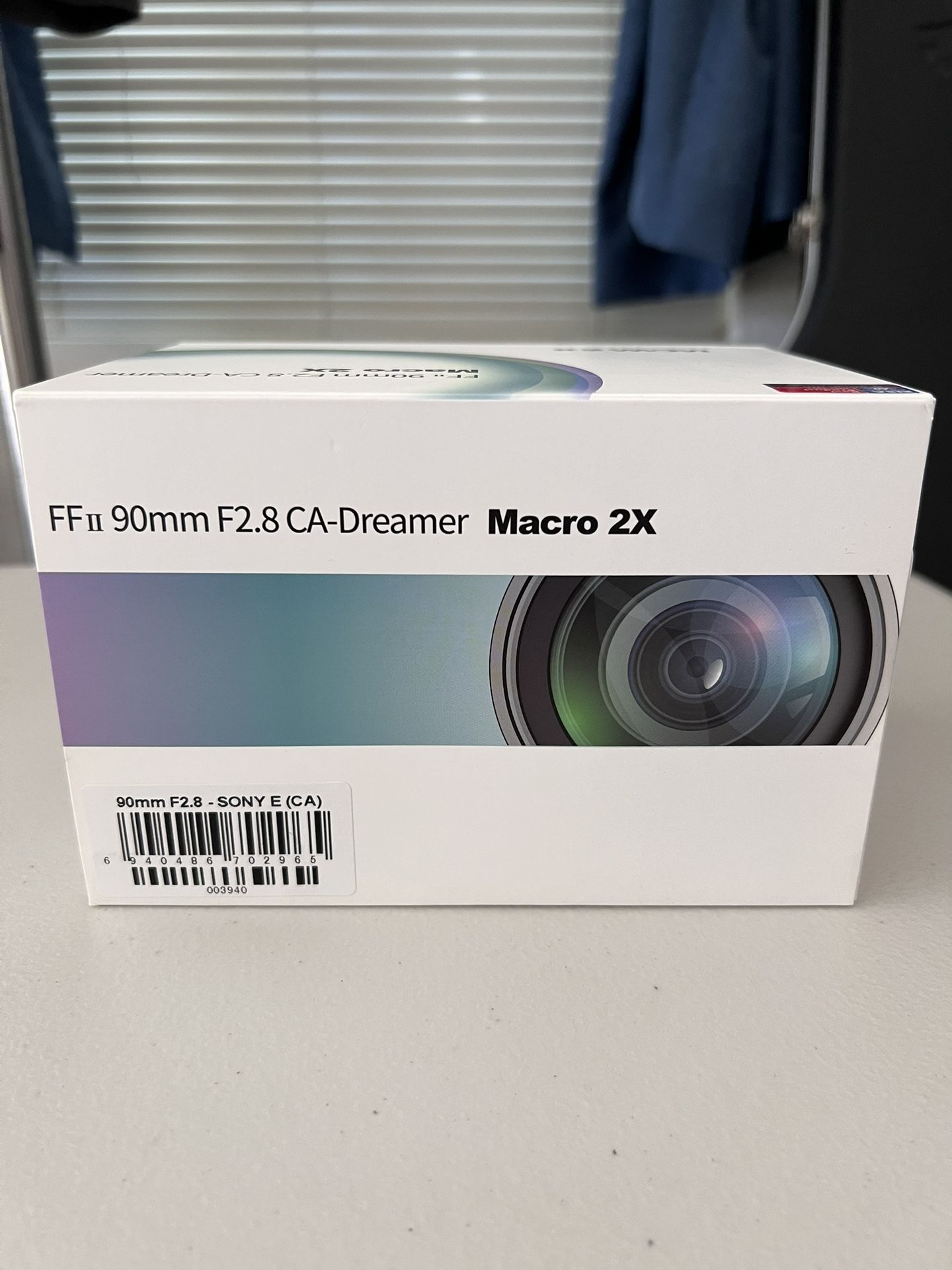 Laowa 90mm F 2.8 Macro 2x Sony E Mount With B+W Filter