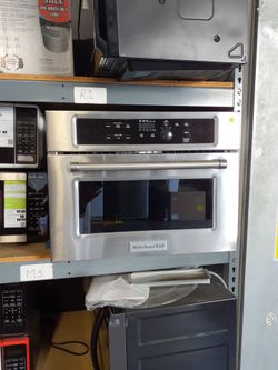 KITCHENAID 24" BUILT IN MICROWAVE OVEN WITH 1000 WATT COOKING