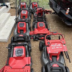 Milwaukee M18 FUEL Brushless Cordless 21 in. Walk Behind Dual Battery Self-Propelled Mower (Tool-Only)