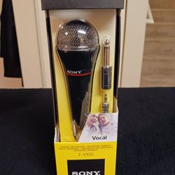 Sony Sony F/ V100 Vocal Microphone For Karaoke And Professional Singing As Well Features Dynamic Microphone