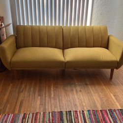 Mustard Yellow Futon