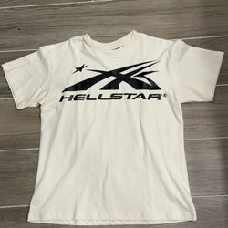 White Hellstar T-Shirt *WITH WORKING NFC*