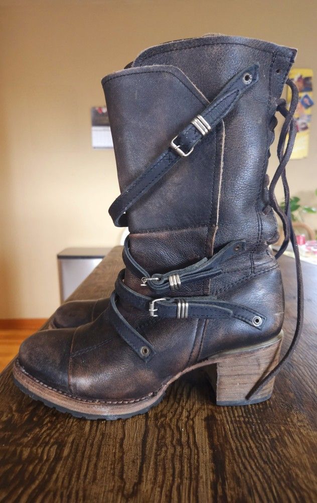 Freebird Cora Boots Black Size 9