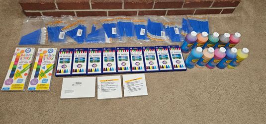 NEW ART SUPPLIES SOLD ALL TOGETHER