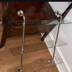 Vintage Art Deco 3 Level Shelf In Original Box