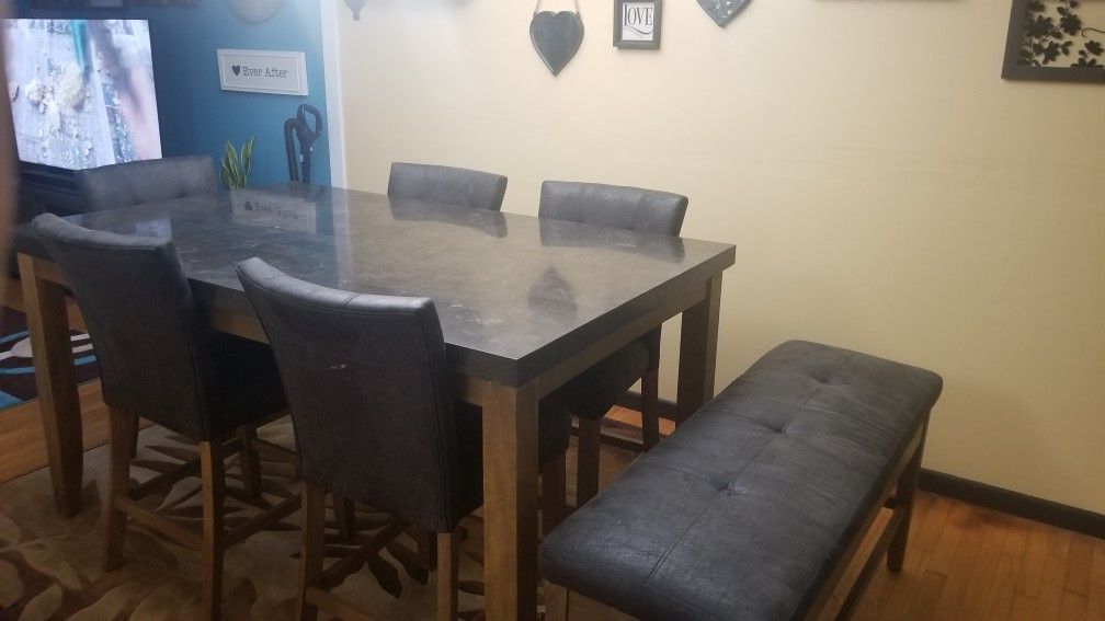 Montibello bluestone dining table sales