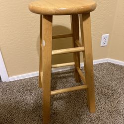 Wood Stool