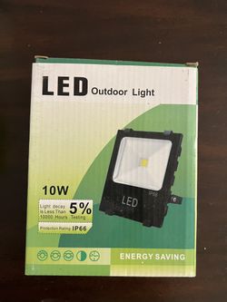 10 Watt Led Outdoor Light