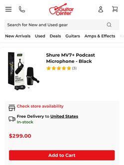 Podcast microphone