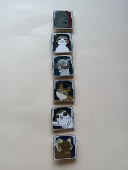 Hidden Disney Star Wars Pin Set Complete Set Of 6
