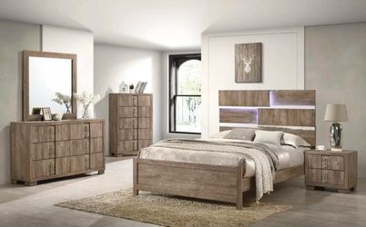 Queen bed complete bedroom set