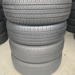 235/65/r18 Bridgestone ALL FOUR (4) TIRES