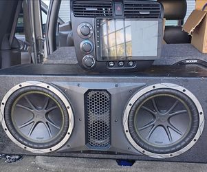 10 inch kickers and stereo 2002 civic