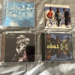 4 Music CDs - 2 Shai, Jazz Xmas, 3 Deep
