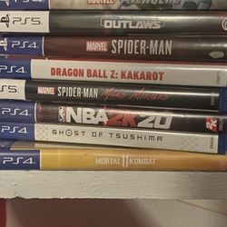 PS4 And Ps5 Games 