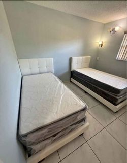 Twin Bed Frames with Mattresses