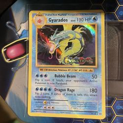 Pokemon Gyarados Evolutions Prerelease 