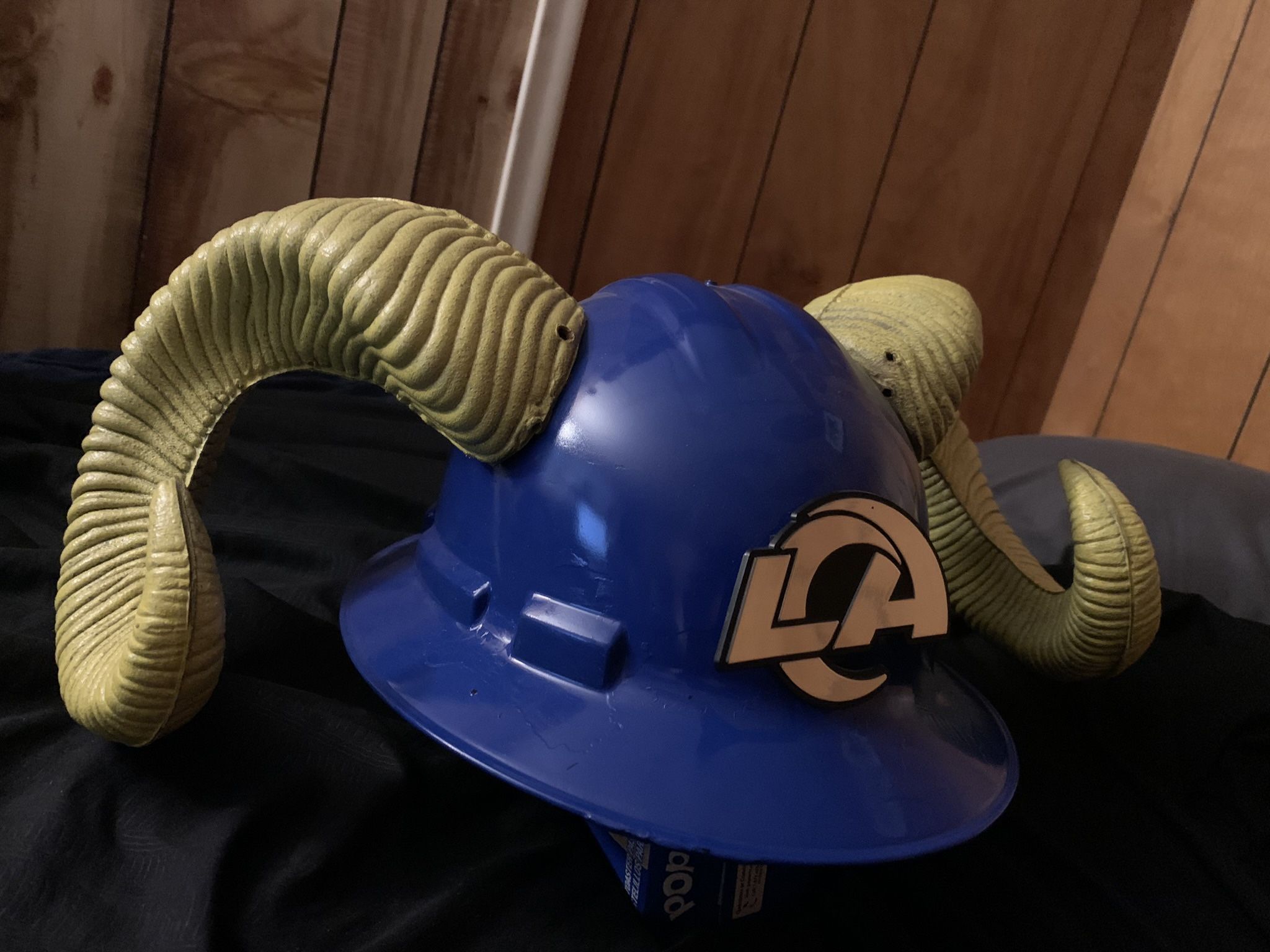 LA Rams Custom Hard Hat