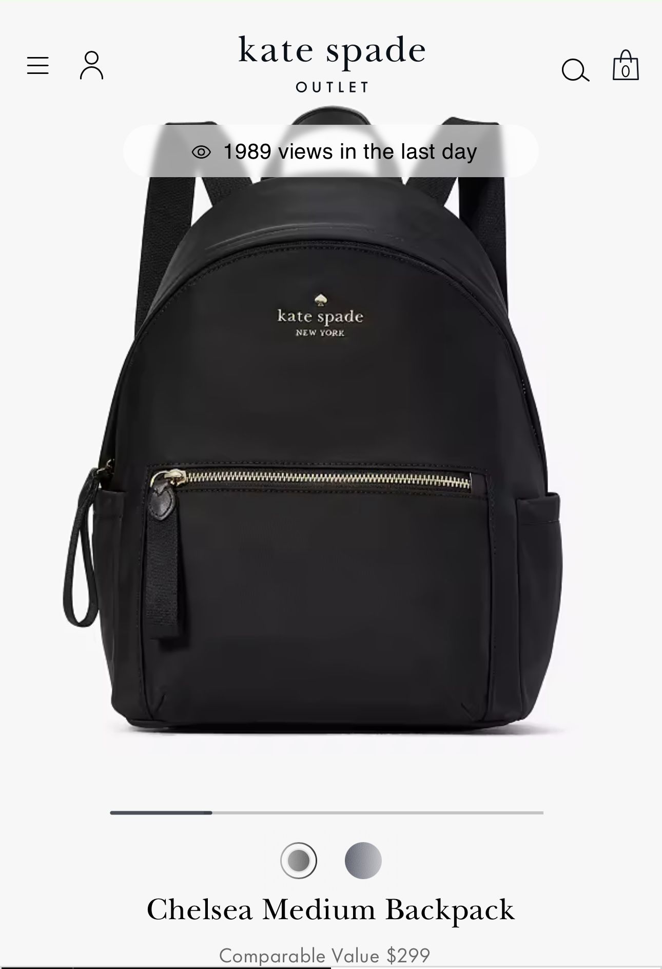 Kate Spade Chelsea Medium Backpack