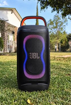 JBL ≠ PartyBox 130 Portable Bluetooth Party Speaker – 200W JBL Sound, Auracast, LED Lights (NO MIC)