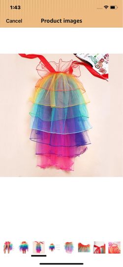 Rainbow tutu