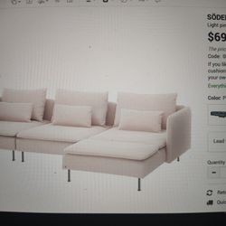 Used Soderhamm Sectional 