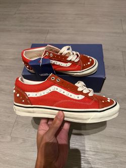 Vans Low-Top Sneakers with Pearl Studs