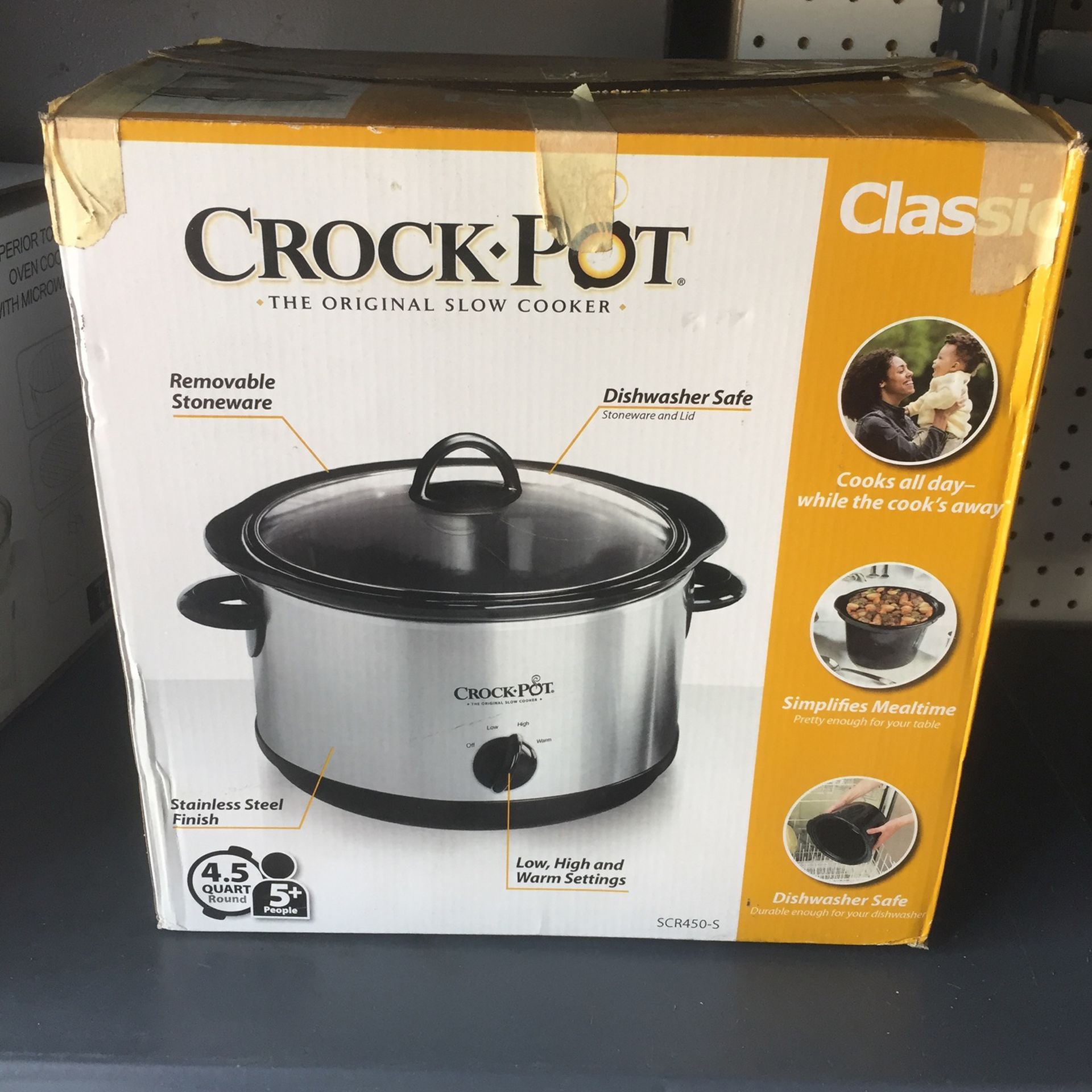 Crock-pot 4.5 quart. Never Used.
