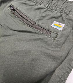 Vuori Ripstop Pants Womens Army Green DuraTerra Mid Rise Drawcord Pockets