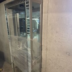 Glass Cabinet With Shelves- Beautiful!