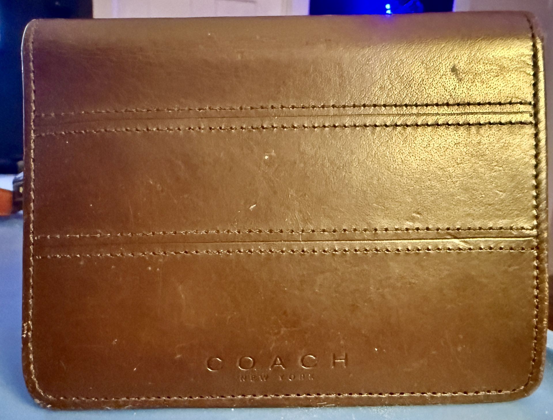 Coach Wallet - NEW - Men’s Bifold - Brown Leather - Genuine Coach