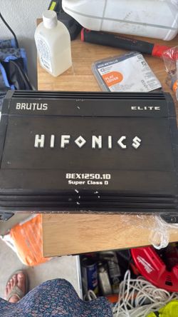 Hifonics bex1250.1D super class D