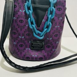 Lounge-fly Haunted Mansion Bucket Bag NWOT
