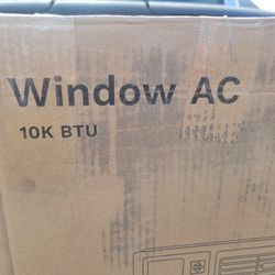 10000  BTU BRAND NEW AIR CONDITIONER.  COST 400.00  I.LL TAKE 280.00 CASH 