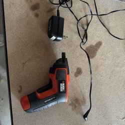 Cordless Rechargeable Screwdriver And Bit Set 