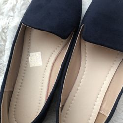 Navy Blue Size 7.5 Flats