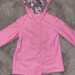 Gap raincoat/girl raincoat/pink raincoat