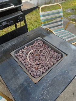Outdoor Gas Firepit