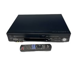 Panasonic DMR-EZ48V DVD Recorder VHS VCR Player With Remote •tested