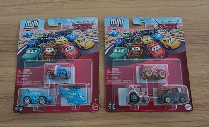 New Disney Pixar Cars Mini Racers 3-Pack - $15 Each