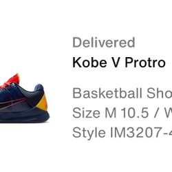 Kobe 5 Caitlin Clark And Kobe 6 Total Orange