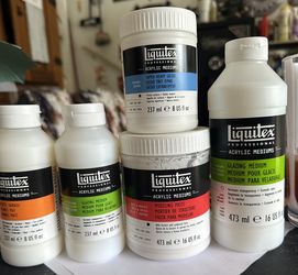 5 Fullsize Liquitex Products - Brand New Never Opened