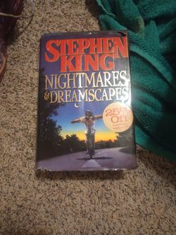 Stephen King Nightmares And Dreamscapes Hardcover Book