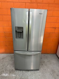 30” french doors fridge