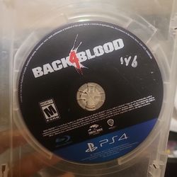 Back 4 Blood (Sony PlayStation 4, 2021) PS4 Complete With Insert TESTED