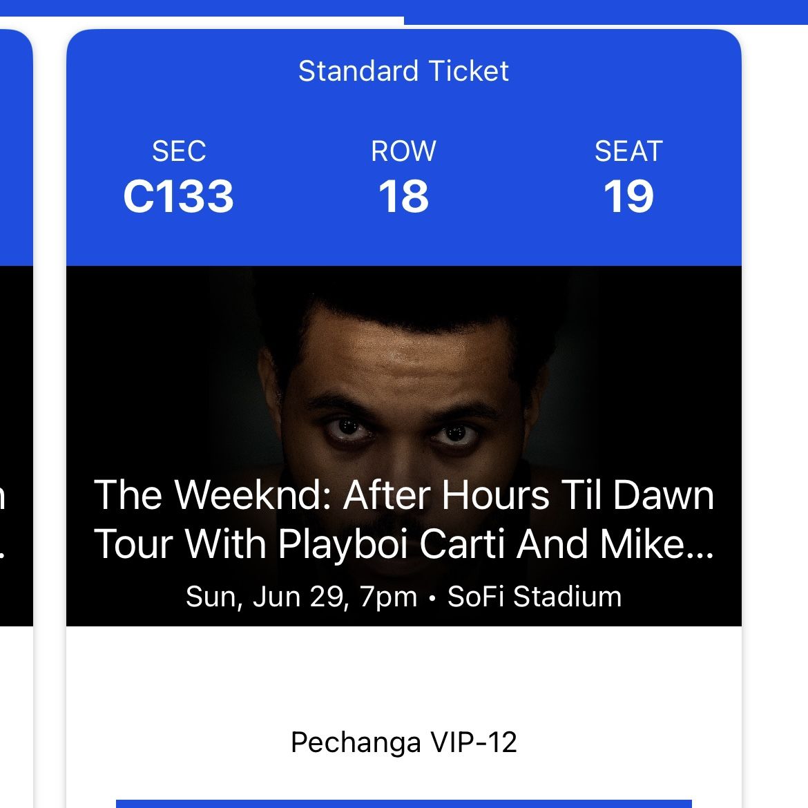 Concert Tickets