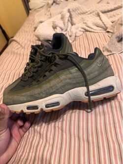 air max 95 olive canvas size 11.5 mens